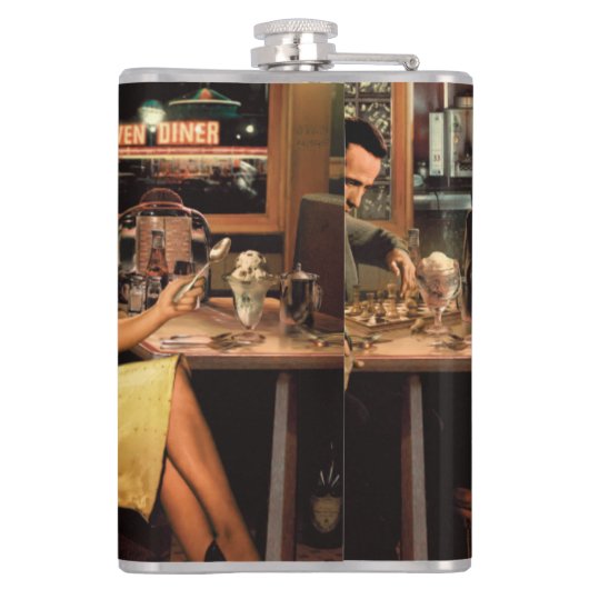 Flasques Plat bleu 2 (Dos)