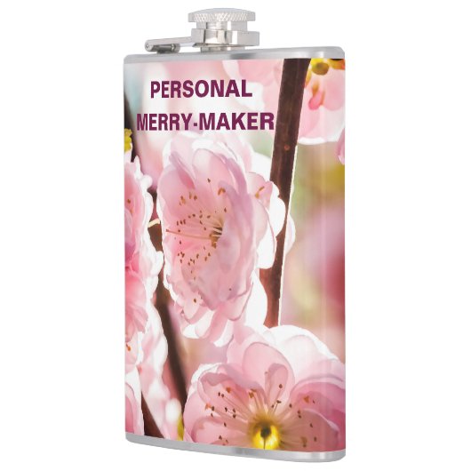 Flasques Plum à fleurs - Paradize rose (Gauche)