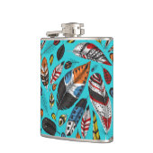 Flasques Plumes colorées (Gauche)