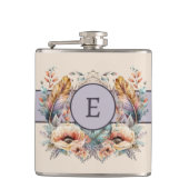 Flasques Plumes de fleurs ajouter le violet initial (Devant)