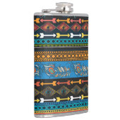 Flasques Plumes ethniques : Broderie Boho Chic (Droite)