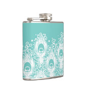 Flasques Plumes molles de paon (Droite)