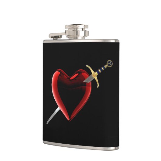 Flasques Poignée Dans La Fiole Cardiaque (Gauche)