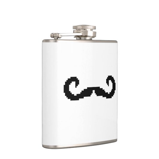 Flasques Poignée de 8 bits Pixel Moustache (Droite)