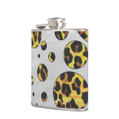 Flasques Pointe Leopard Brown et Jaune (Gauche)