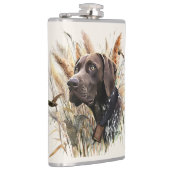 Flasques Pointeur à poils courts allemand (Droite)