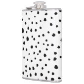 Flasques Points dalmatiens, Points dalmatiens, Noir et Blan (Gauche)