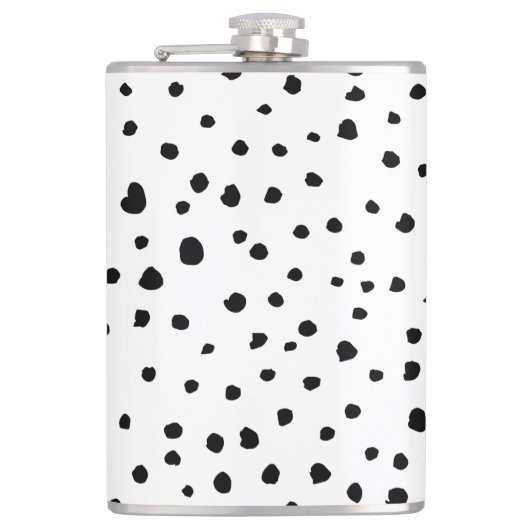 Flasques Points dalmatiens, Points dalmatiens, Noir et Blan (Devant)