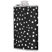 Flasques Points dalmatiens, Zones dalmatiennes, Noir et Bla (Gauche)