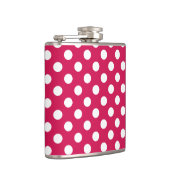 Flasques Pois blancs sur cerise (Droite)
