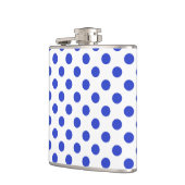 Flasques Pois bleu royal (Gauche)