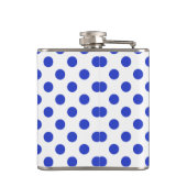 Flasques Pois bleu royal (Dos)
