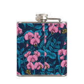 Flasques Pois doux et bourdons, rose et bleu (Dos)