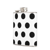 Flasques Pois noirs en blanc (Gauche)