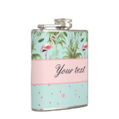 Flasques Pois rose de Flamants roses (Droite)