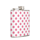Flasques Pois rose et blanc (Droite)