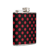 Flasques Pois rouge et noir (Droite)