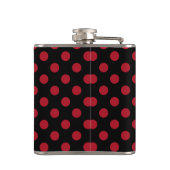 Flasques Pois rouge et noir (Dos)