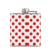 Flasques Pois rouges et blancs (Dos)