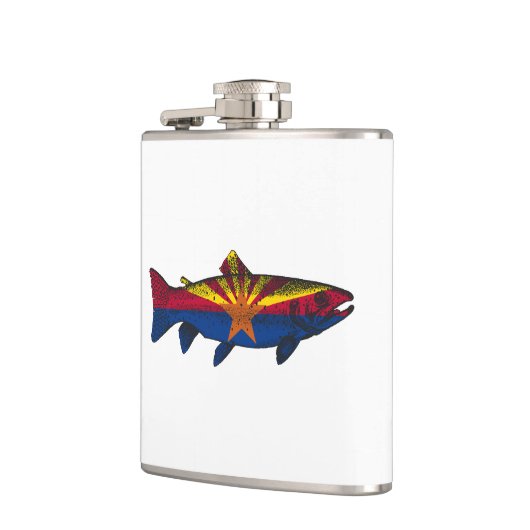 Flasques Poisson Arizona Drapeau truite (Gauche)