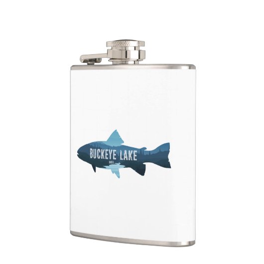 Flasques Poisson Buckeye Lake Ohio (Gauche)