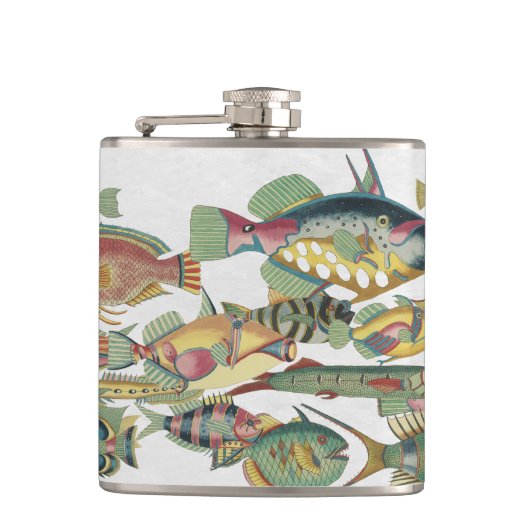 FLASQUES POISSON DE LA GUERRE (Devant)