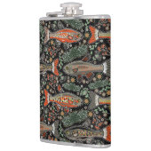 Flasques Poisson d'eau douce, Design élégant, Truite, Pêche (Gauche)