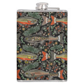 Flasques Poisson d'eau douce, Design élégant, Truite, Pêche (Dos)