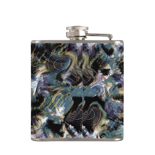 Flasques Poisson marbré (Dos)