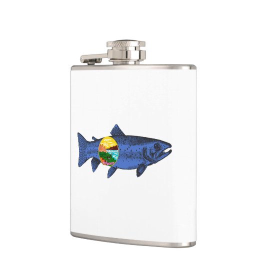 Flasques Poisson Montana (Gauche)