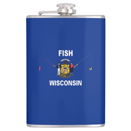 Flasques Poisson Wisconsin (Devant)