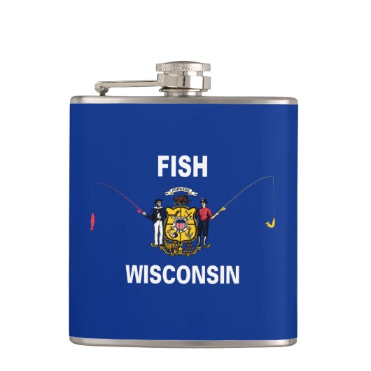 Flasques Poisson Wisconsin (Devant)