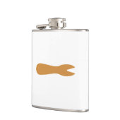 Flasques Poissons & Chips Boutique Fourche en bois (Gauche)