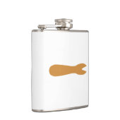 Flasques Poissons & Chips Boutique Fourche en bois (Droite)