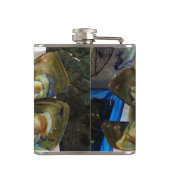 Flasques Poissons de moules géantes Tsukiji, Tokyo, Japon (Dos)