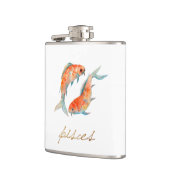 Flasques Poissons de Poissons d'aquarelle (Gauche)