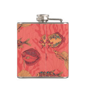 Flasques Poissons sur corail vivant arrière - plan (Dos)