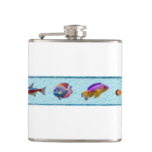 Flasques Poissons tropicaux (Collection Bridget)