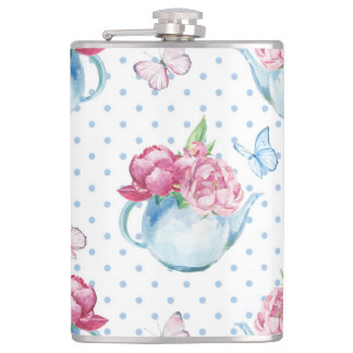 Flasques poitrine de la bouilloire à eau