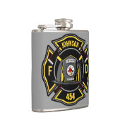 Flasques Pompier AJOUTER LE NOM L'équipe de Secourt du serv (Droite)