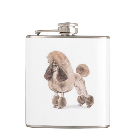 Flasques Poodle — Afficher le manteau (Devant)