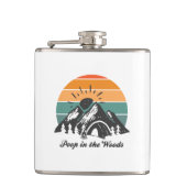 Flasques Poop Dans Les Bois (Devant)