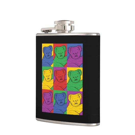 Flasques Pop Art Koala (Gauche)