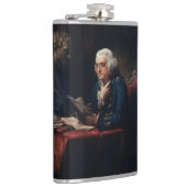 Flasques Portrait de pouce, Benjamin Franklin Père fondateu (Droite)