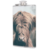 Flasques Portrait de vache Highland (Gauche)