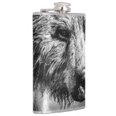 Flasques Portrait d'ours grizzli (Droite)