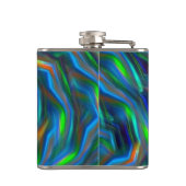 Flasques Portrait psychédélique de Lynx d'écoulement de (Dos)