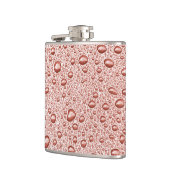 Flasques Poser des gouttelettes d'eau orange (Gauche)