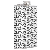 Flasques Positions de yoga Silhouettes (Droite)