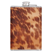 Flasques Poster de animal Brown de vache (Dos)